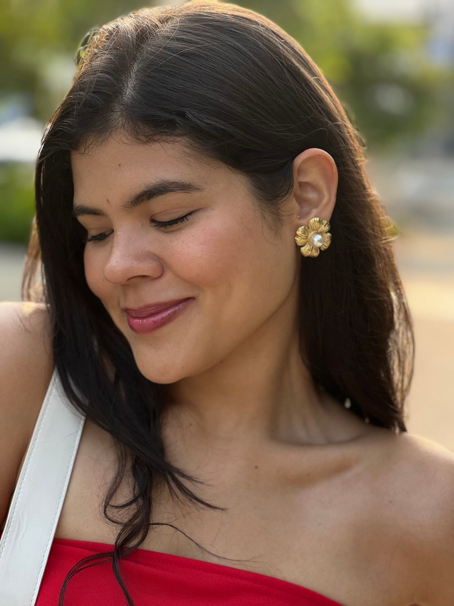 Aretes Zulmara / acero - A001