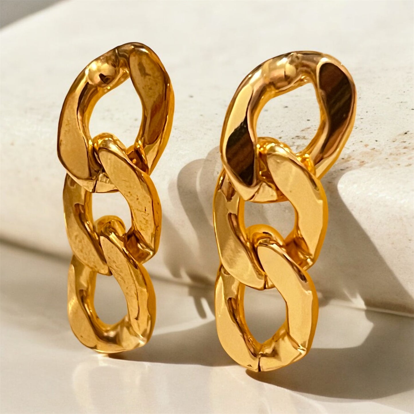 Aretes Cadena - A011