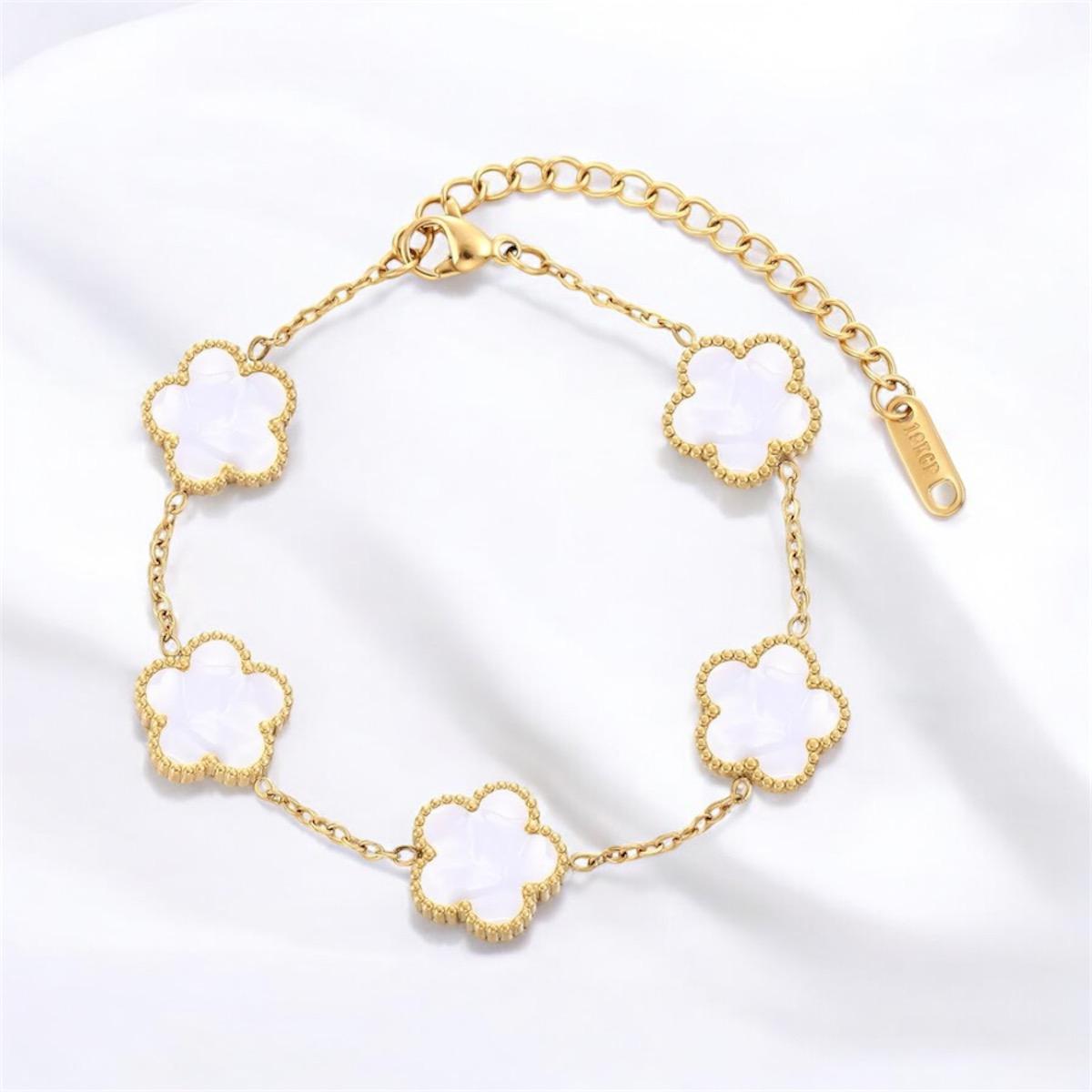PULSERA TENDENCIA BLANCA P021