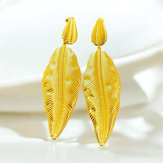 Aretes Hojita - A074