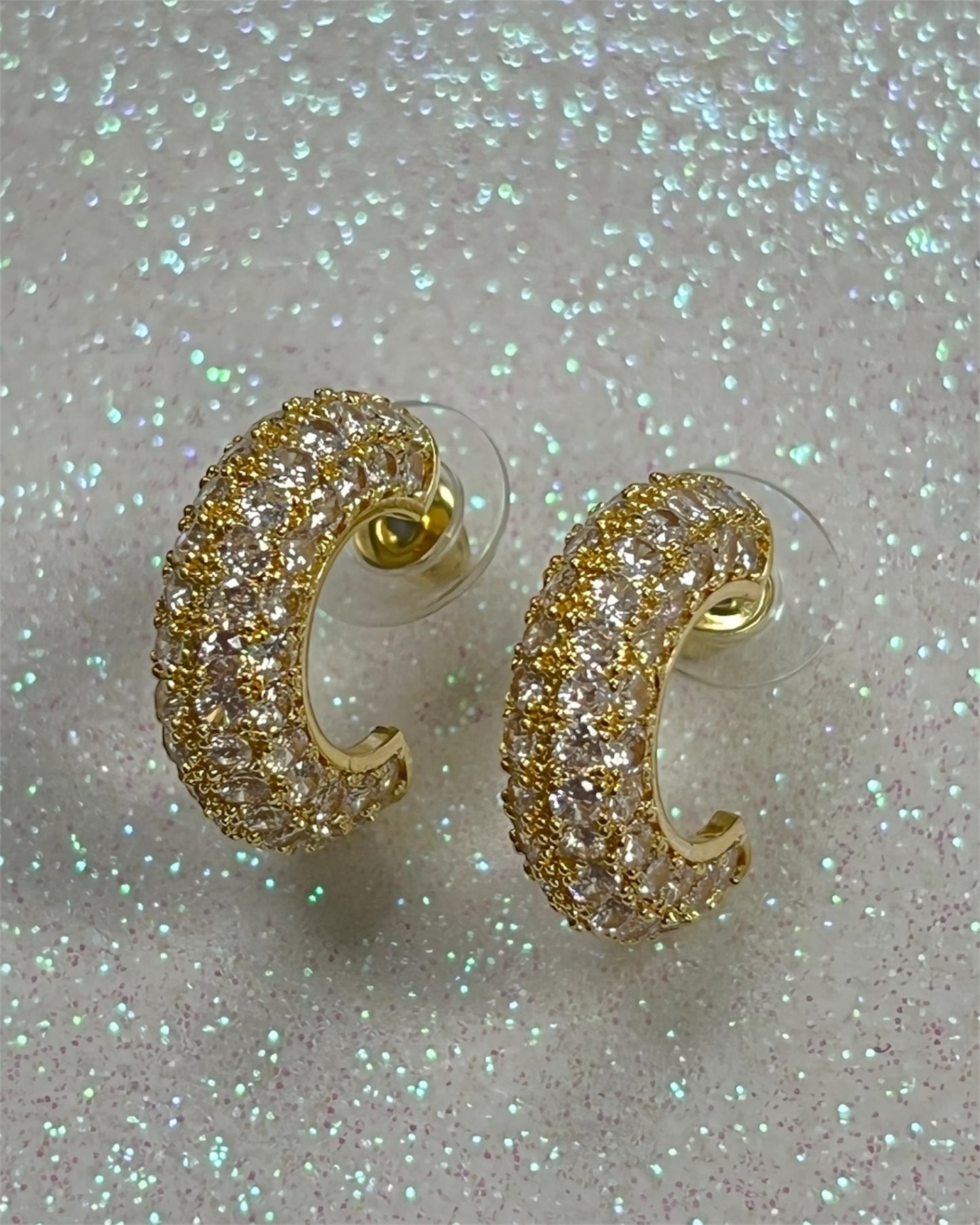 B161- Aretes dorados