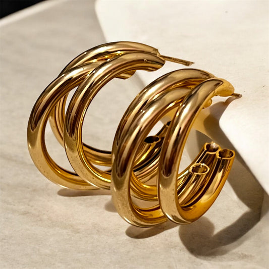 Aretes Anahí - A010