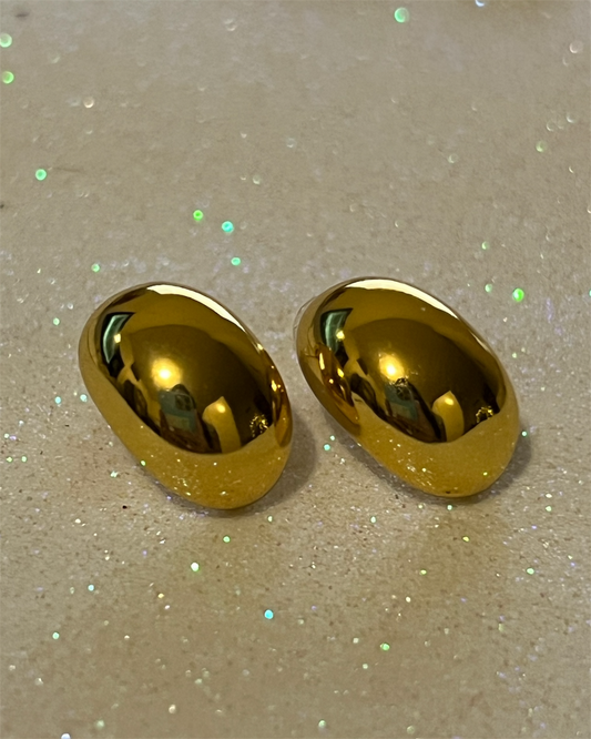 B164- Aretes dorados