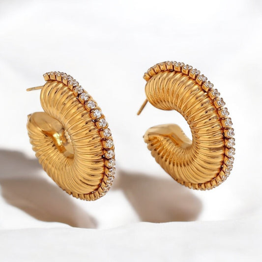 Aretes Dona erizo - A045