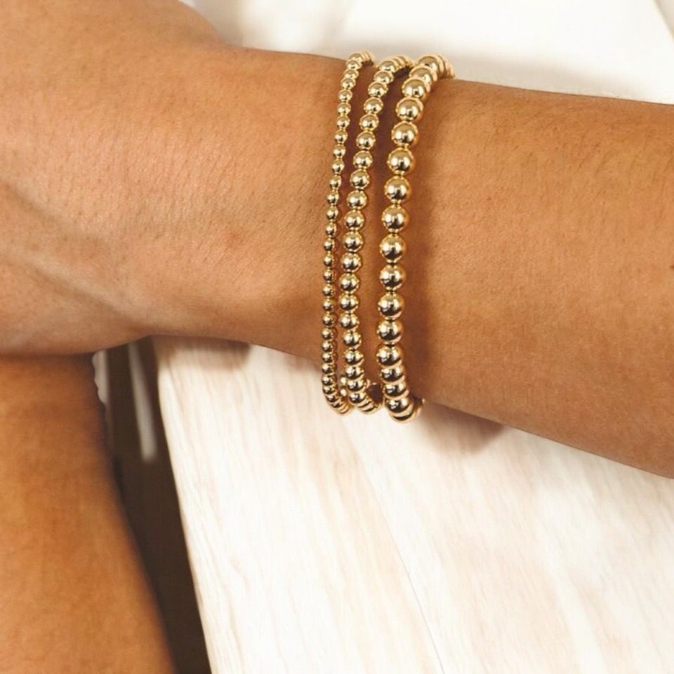 PULSERAS DE BALINES SENCILLAS P017